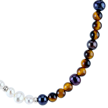 Day & Night Pearl Necklace