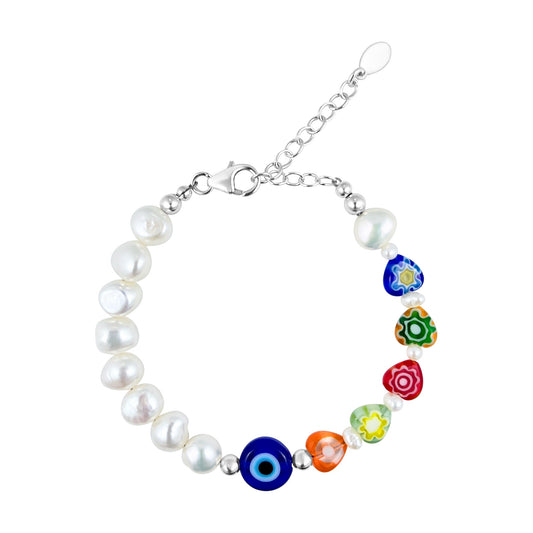 Protector of the Heart Pearl Bracelet