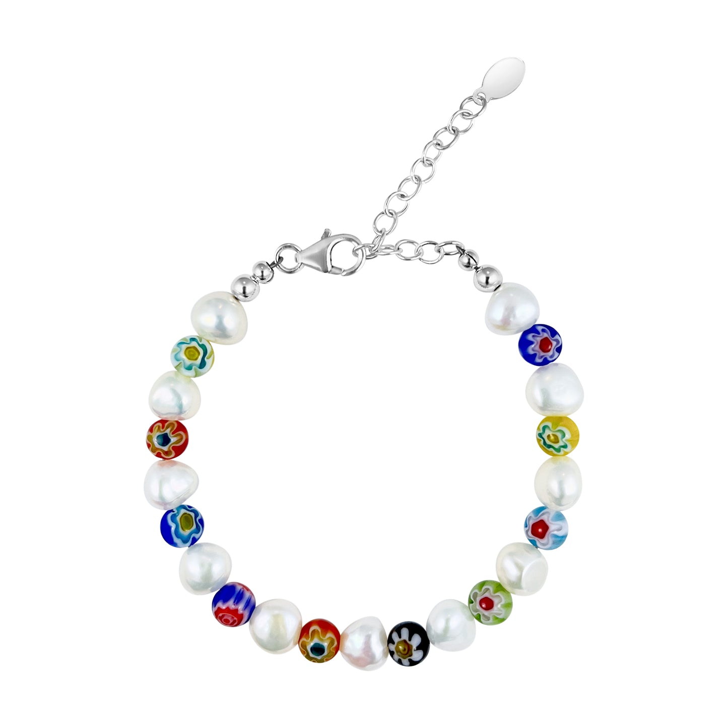 Flower Power Pearl Bracelet